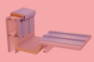 MEMBRANE LINED GUTTER membrane-lines